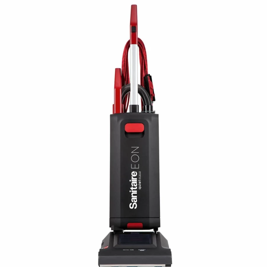 Sanitaire SC5500B EON QuietClean Commercial Upright Vacuum Cleaner - Heavy Duty Quiet Suction for Professional Cleaning