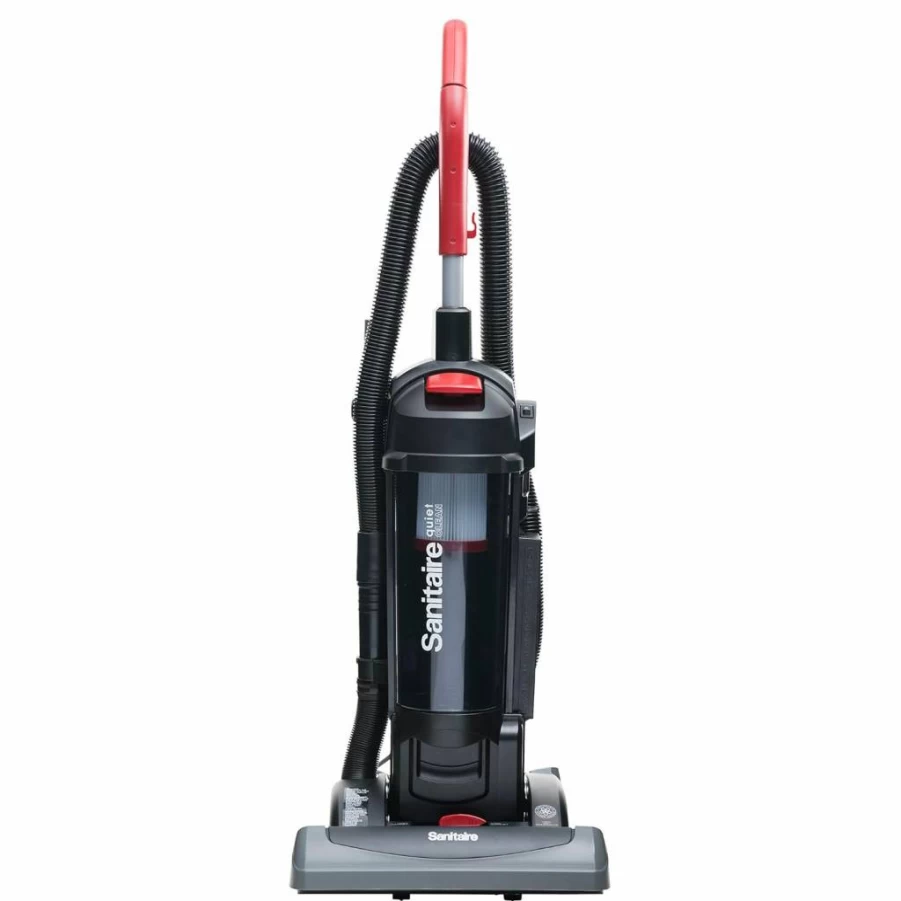 Sanitaire SC5845D Commercial Upright Vacuum Cleaner, Heavy-Duty Black Carpet Cleaner for Professional Use