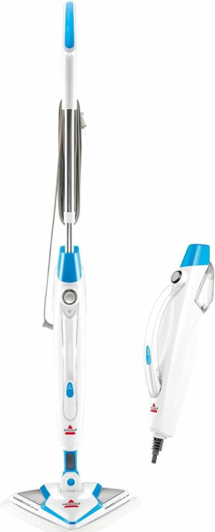 Bissell PowerEdge Lift-Off Steam Mop 20781 | Lightweight Hard Floor Cleaner with Detachable Handheld Steamer