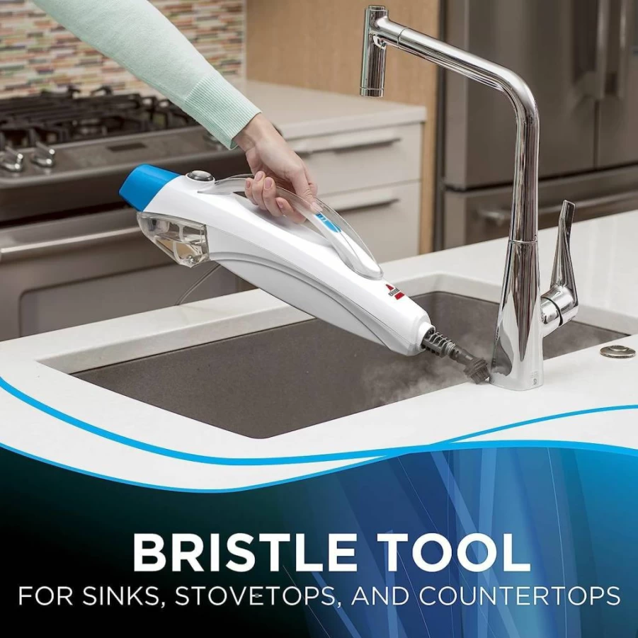 Bissell PowerEdge Lift-Off Steam Mop 20781 | Lightweight Hard Floor Cleaner with Detachable Handheld Steamer